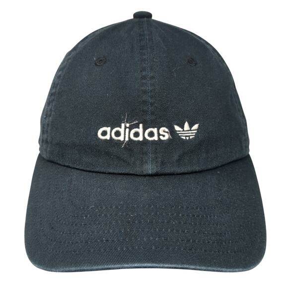 Adidas Trefoil Slideback Hat Blue One Size Adjustable Embroidered Logo - Picture 1 of 9